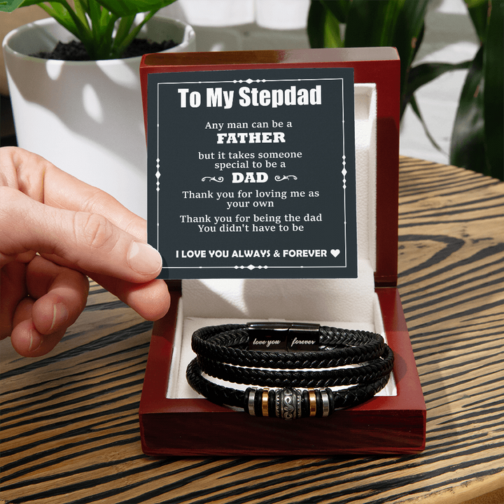 Stepdad gift with heartfelt love message