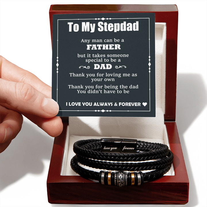 Stepdad gift with heartfelt love message