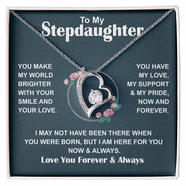 Jewelry box, stepdaughter present.