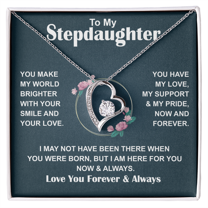 Jewelry box, stepdaughter present.