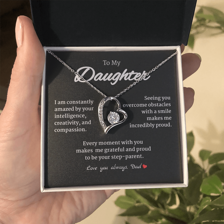 Grateful parent's message to child