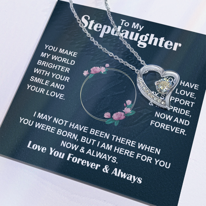 Jewelry box, stepdaughter present.