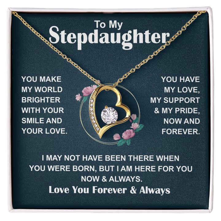 Jewelry box, stepdaughter present.