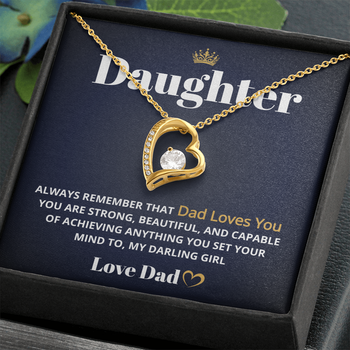 Special message from dad to girl