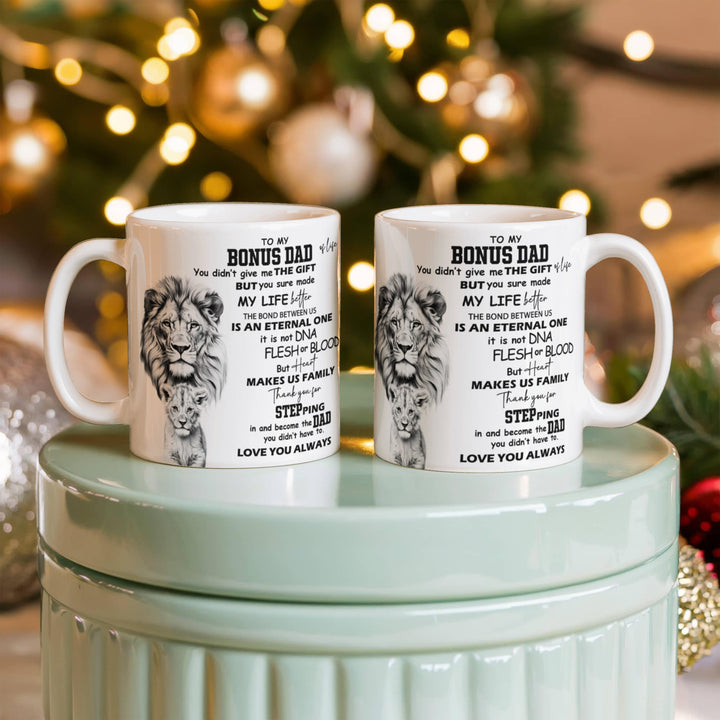 You are my bonus dad coffee mug