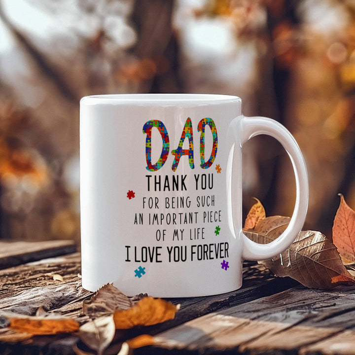 Dad mug with love message